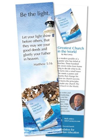 The Greatest Church in the World Pack of 25 Bookmarks