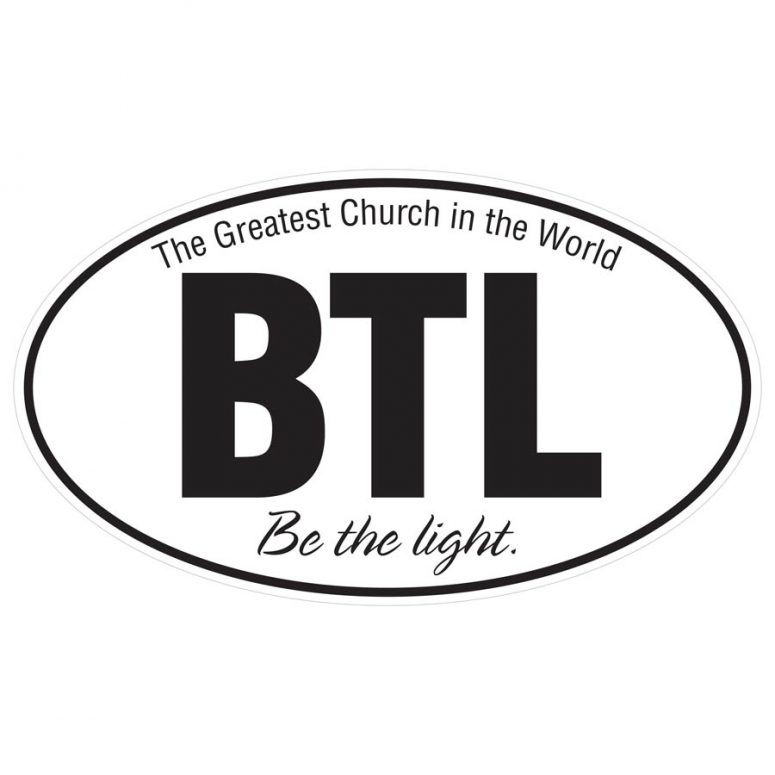 Be the light Decal